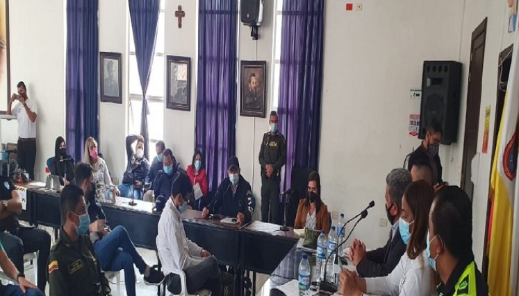 En Pamplona se adelantó la reunión de seguridad subregional / Cortesía/ La Opinión .