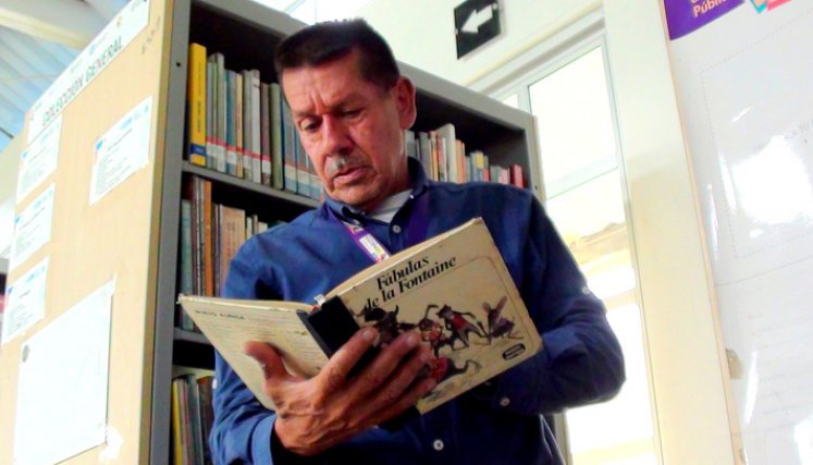 José Fernando Gamboa Pereira, bibliotecario de Chinácota