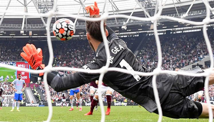 Penal que atajó David de Gea