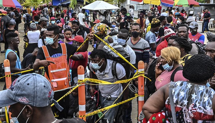 Desplazados en Colombia. 