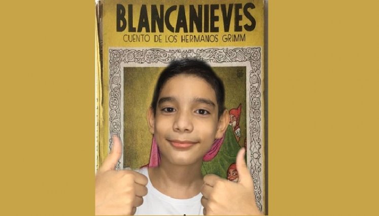 Próximamente el niño empezará a leer ‘Harry Potter y la piedra filosofal’ y ‘Colmillo blanco’.