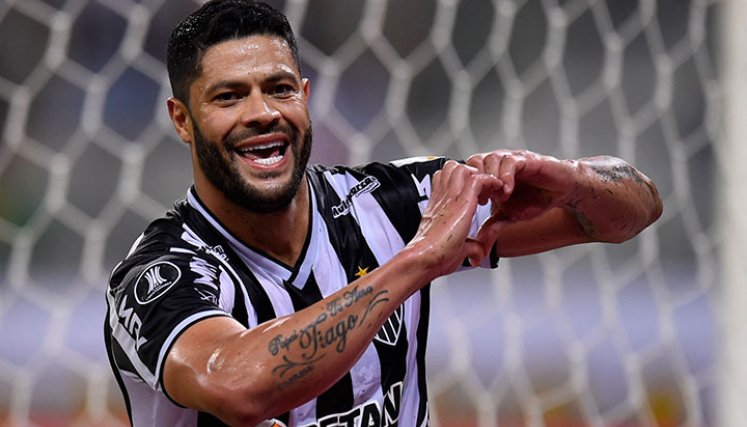 Hulk, artillero del Atlético Mineiro. 