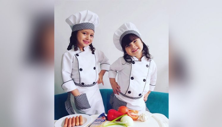 Luciana Isabel tiene 5 años y Zhara Isabella va a cumplir 4 el 11 de octubre. Las dos nacieron en Cúcuta. / Fotos: Instagram.