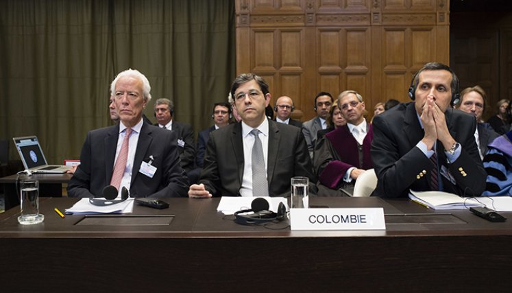 Litigo entre Colombia y Nicaragua.