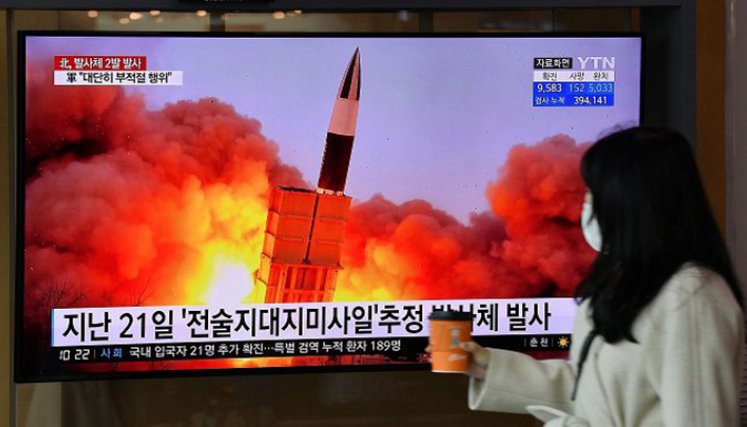 Misil del Corea del Norte.