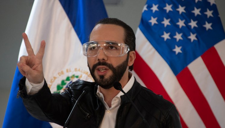 La popularidad de Nayib Bukele supera el 80%. / Foto: AFP