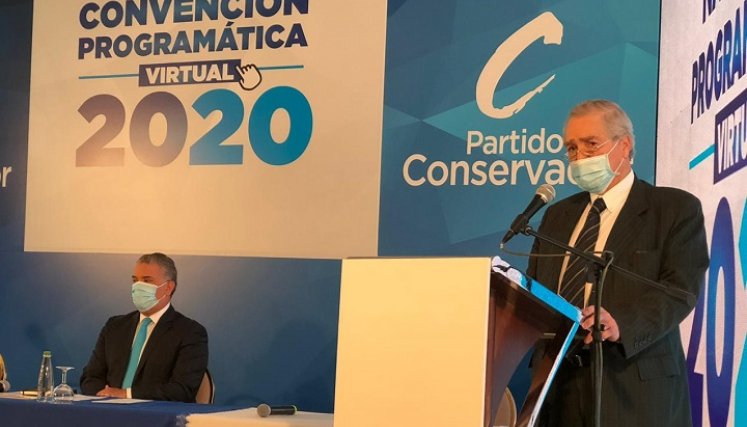 El Partido Conservador ha dicho que irá con candidato propio a 2022./Foto Archivo Colprensa