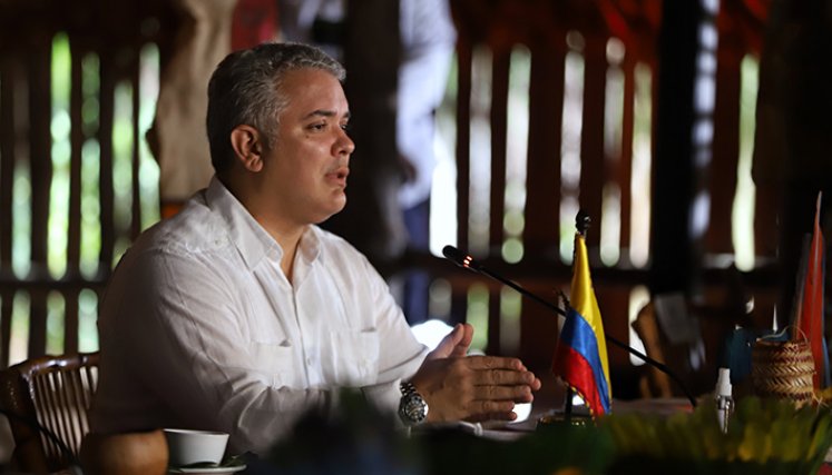 Presidente de Colombia, Iván Duque./ Foto:Colprensa