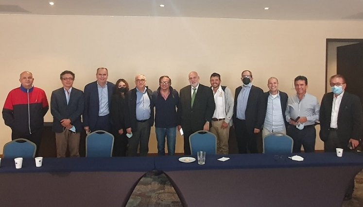 Un grupo de empresarios de Norte de Santander se reunió en Bogotá con Gustavo Petro./Foto cortesía para La Opinión