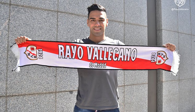 Radamel Falcao García, Rayo Vallecano. 
