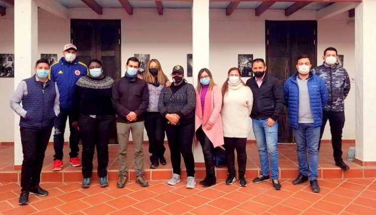 A partes de la reunión en Vetas (Santander)