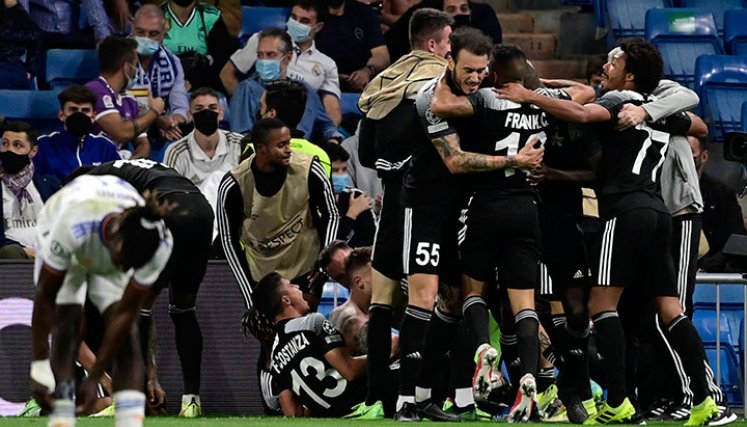 Sheriff derrotó al Real Madrid por Champions League.