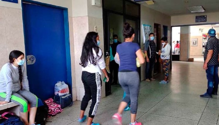 Los papás de los recién nacidos en San Cristobal reclaman más atención en Hospital Central./Foto Cortesía
