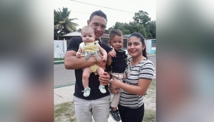 Lester Manuel Márquez Casanova y María Milagros Álvarez Rangel, juntos con sus hijos, todos de nacionalidad venezolana, habían llegado procedentes de Casigua El Cubo, estado Zulia. / Foto: Cortesía