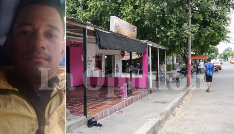 El agresor, con una herida en la frente, quedó a disposición de la Fiscalía. Jean Castillo (foto) fue la víctima. / Foto La Opinión