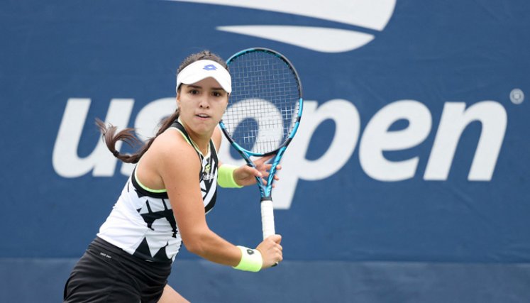 María Camila Osorio, según le afirmó en rueda de prensa a la Federación Colombiana de Tenis (Fedecoltenis), regresará a la canchas a finales de septiembre en el WTA 500 de Chicago. Foto: Cortesía