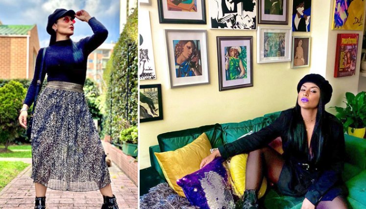 Mariana Belén es actriz, cantante, pintora, maquilladora de  efectos especiales para cine y televisión, locutora,  bilingüe e ingeniera ambiental. / Foto: Cortesía