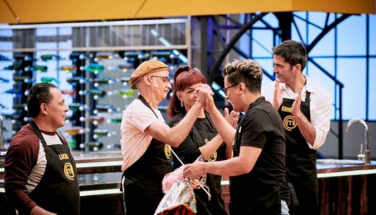Endry Cardeño, la última en ser eliminada; Julio Sánchez Cóccaro, Ernesto Calzadilla, Freddy Beltrán, Francy, ‘Lucho Díaz’ y Catalina Maya buscaron una oportunidad de regresar a ‘MasterChef Celebrity’. / Foto: RCN