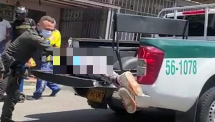 Pistoleros mataron a dos hombres en Bellavista./Foto: Cortesía