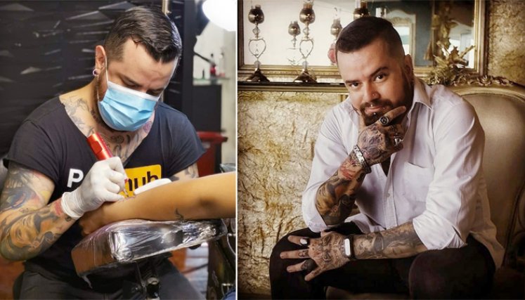 Tatuar se ha convertido en mi mejor terapia anti-ansiedad, escribió en su Instagram. “Todo es un proceso y quiero seguir en él”.  / Foto: Instagram.