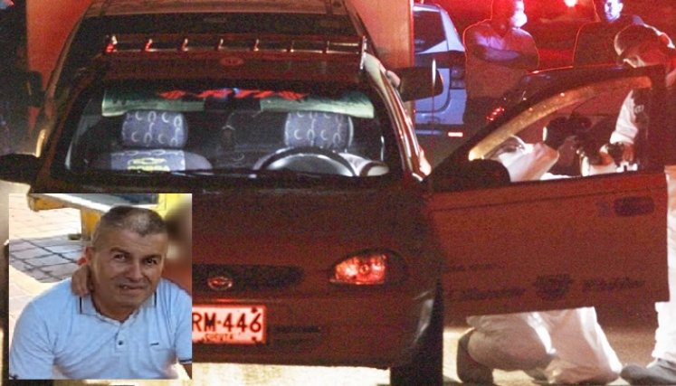 Al taxista lo asesinaron y no le robaron nada.