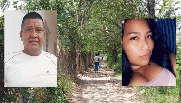 El asesino llegó a la Fiscalía y se entregó.