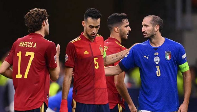 La selección española eliminó a Italia de la Liga de Naciones.