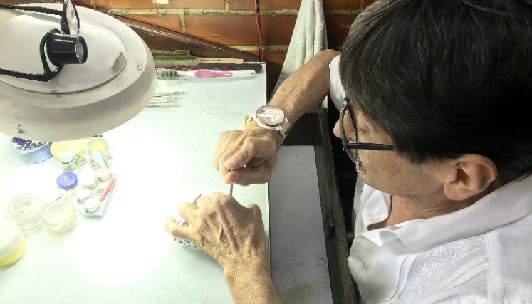 Luis Fernando Torres, el relojero que no pasa de moda