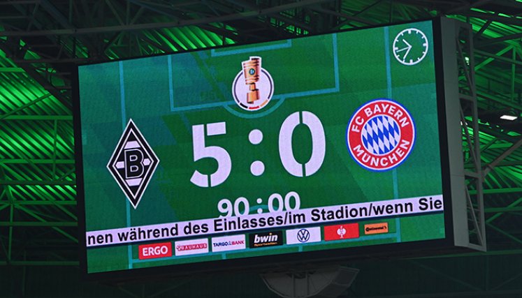5-0 en Mönchengladbach