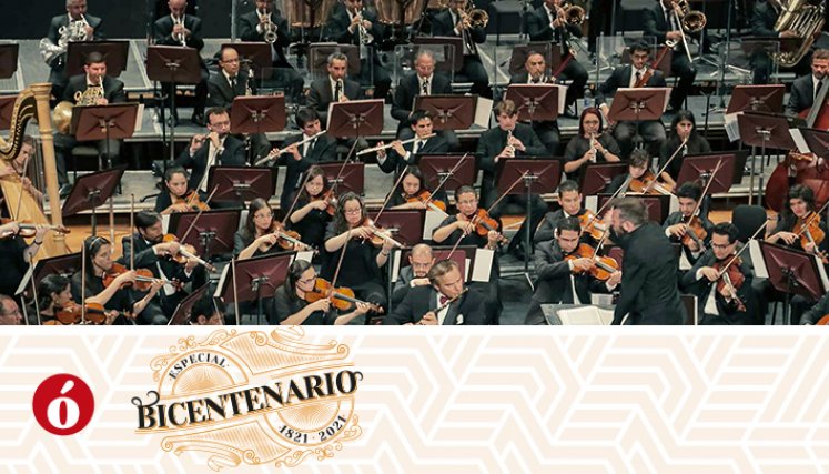 La Orquesta Sinfónica Nacional de Colombia. / Foto  Internet.