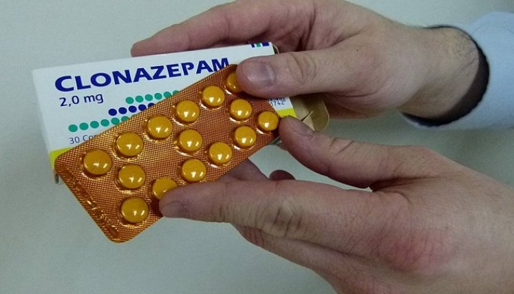 Clonazepam por 30 tabletas. / Foto: Cortesía/ La Opinión 