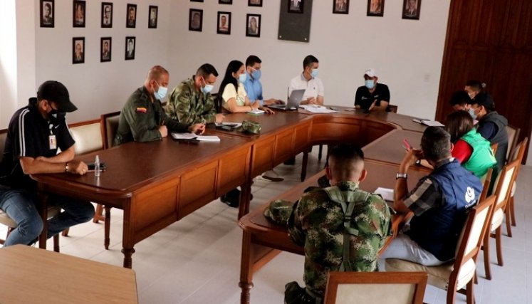 Las autoridades del municipio de Ocaña analizaron el fenómeno de la violencia en los últimos días. Foto: / Cortesía / La Opinión
