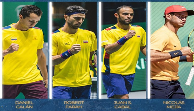 Selección Colombia de la Copa Davis.