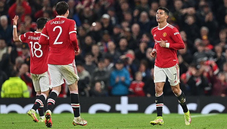 Cristiano Ronaldo, salvador del Manchester United. 