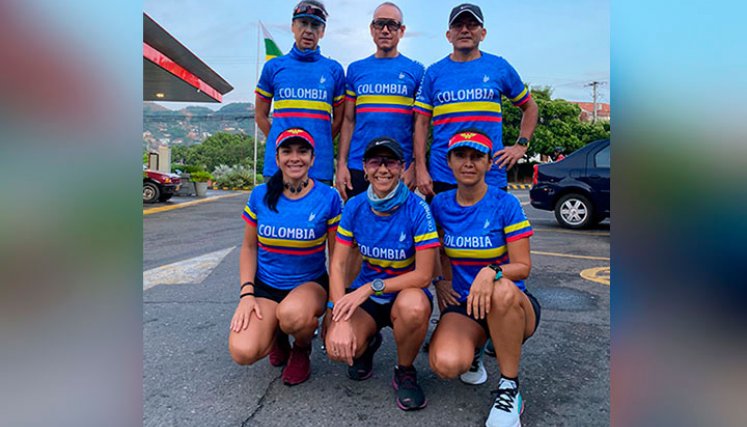 Carlos Parra, Miguel Cárdenas, Óscar Sánchez, Diana Díaz, Viviana Charris y Nora Meza. /Cortesía 