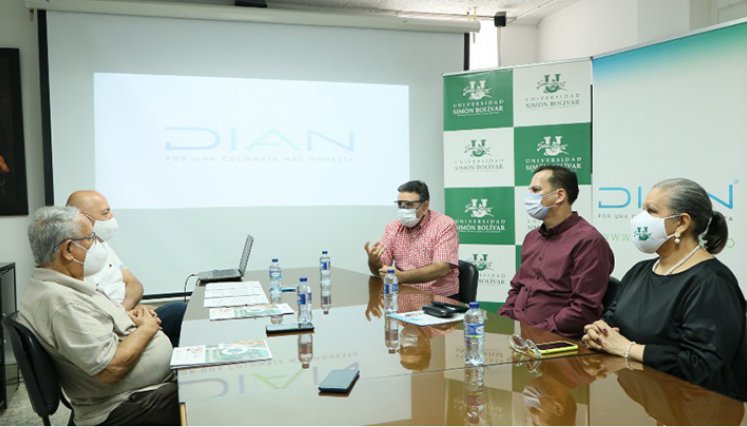 DIAN y Unisimón. 