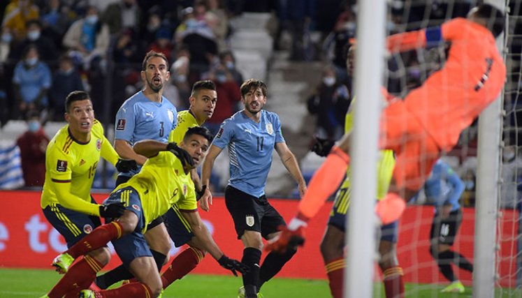 David Ospina ante Uruguay. 