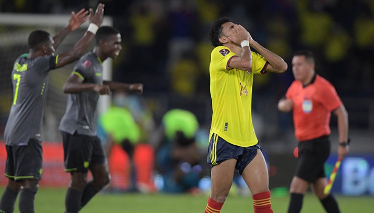 Empate entre Colombia y Ecuador