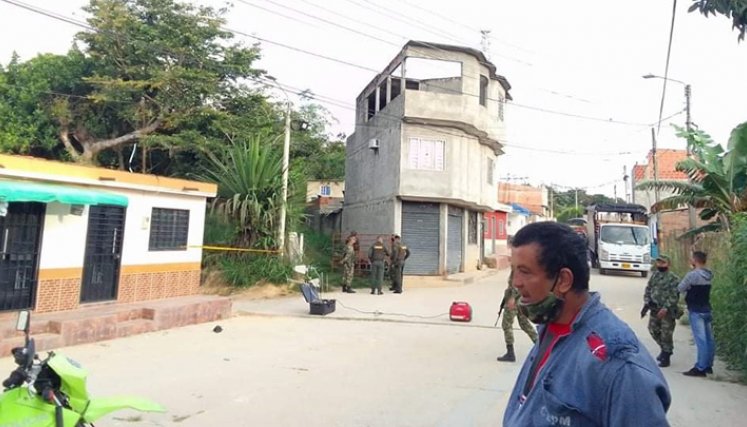Explosivos en Ocaña.