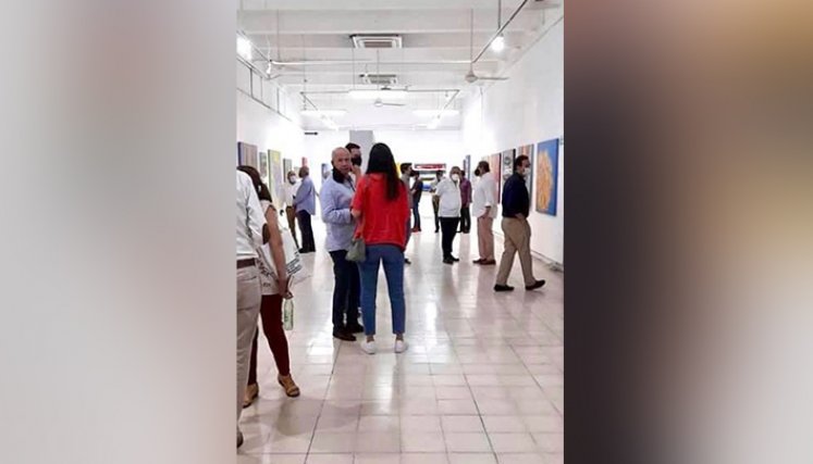Exposición artística.