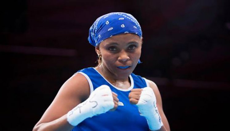 Ingrit Valencia, boxeadora.