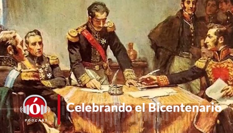 Instalación del Primer Congreso General de la República realizado en 1821. 