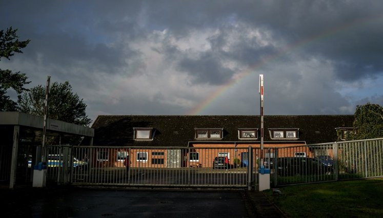Edificio del tribunal de distrito de Itzehoe, en el norte de Alemania. /AFP