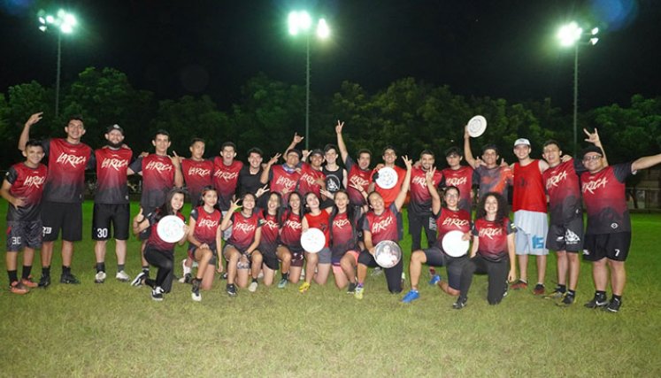 La Roca Ultimate, equipo de disco volador de Los Patios. 