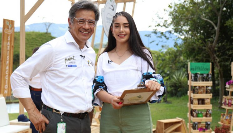 La ocañera Leidy Pérez, representante de la Red Nacional de Jóvenes de Restitución de Tierras, estará presente en AgroExpo. / Foto: Cortesía