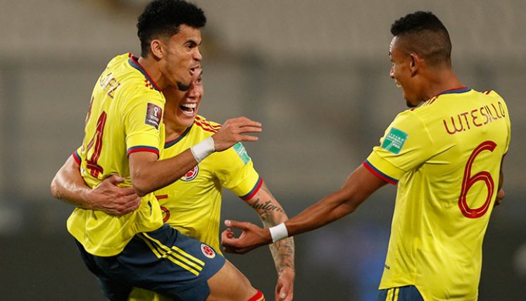 Luis Díaz, Selección Colombia. 