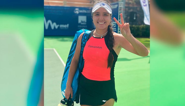 María Camila Osorio superó en la primera ronda del WTA 250 de Tenerife a Elina Svitolina. 