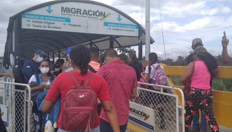 Apertura de la frontera.