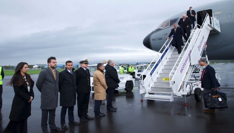 Presidente Duque ya está en Glasgow para participar en la COP26. Cortesía: Presidencia de la República