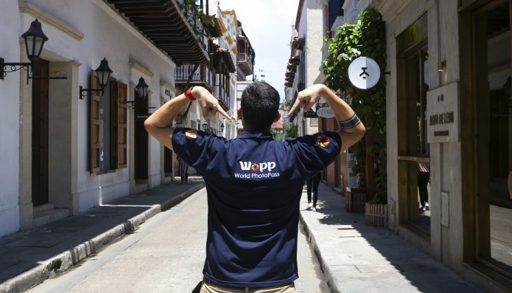 El nombre de la app nace de las siglas en inglés World Photo Pass. Foto: @juanpcohen